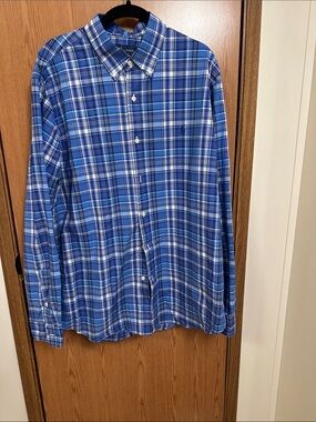 Polo by Ralph Lauren Blue Plaid Button-Down Shirt